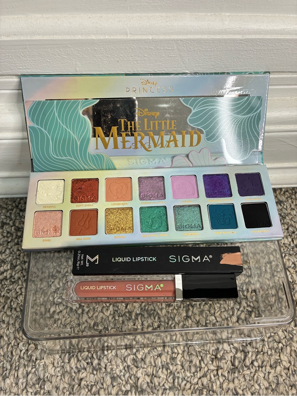 New Sigma Beauty eyeshadow palette & liquid lipstick